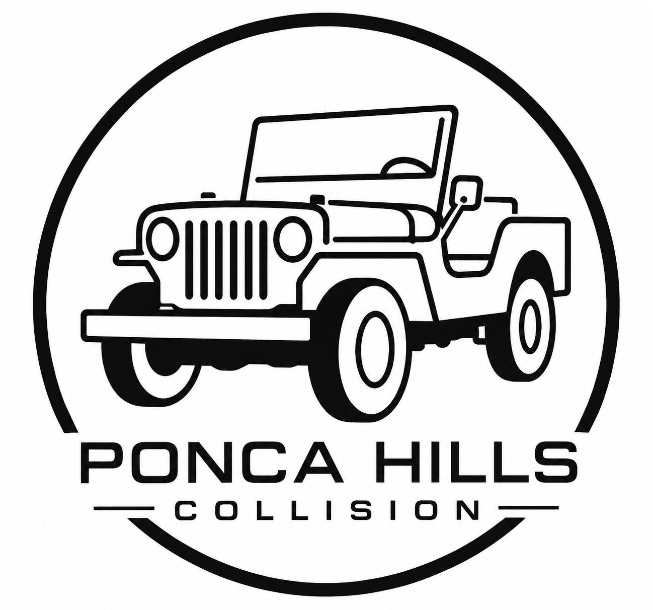 Ponca Hills Collision logo